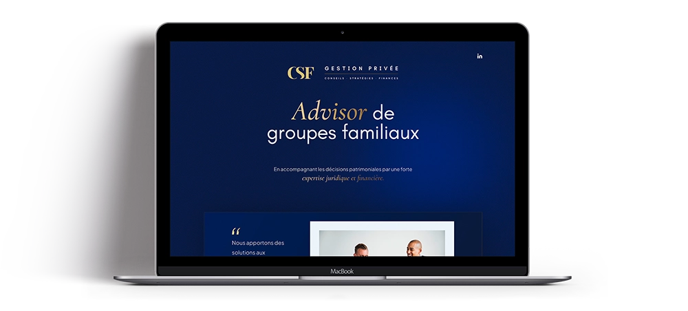 Cas client 4 CSF - Gestion Privée
